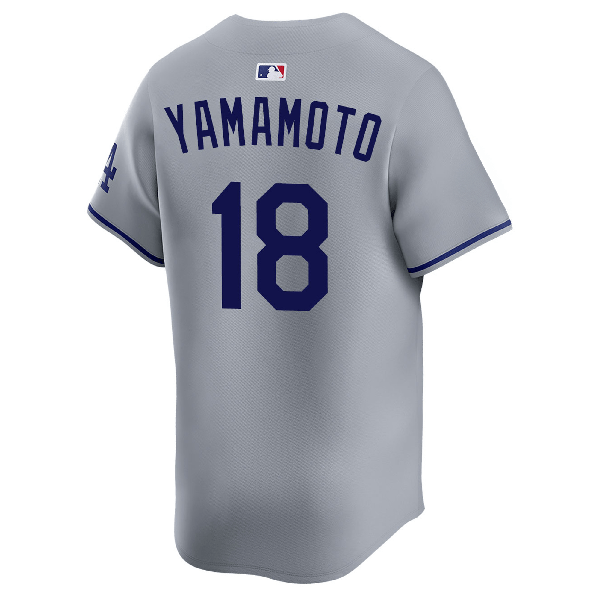 Los Angeles Dodgers Yoshinobu Yamamoto #18 Gray Road Limited Jersey