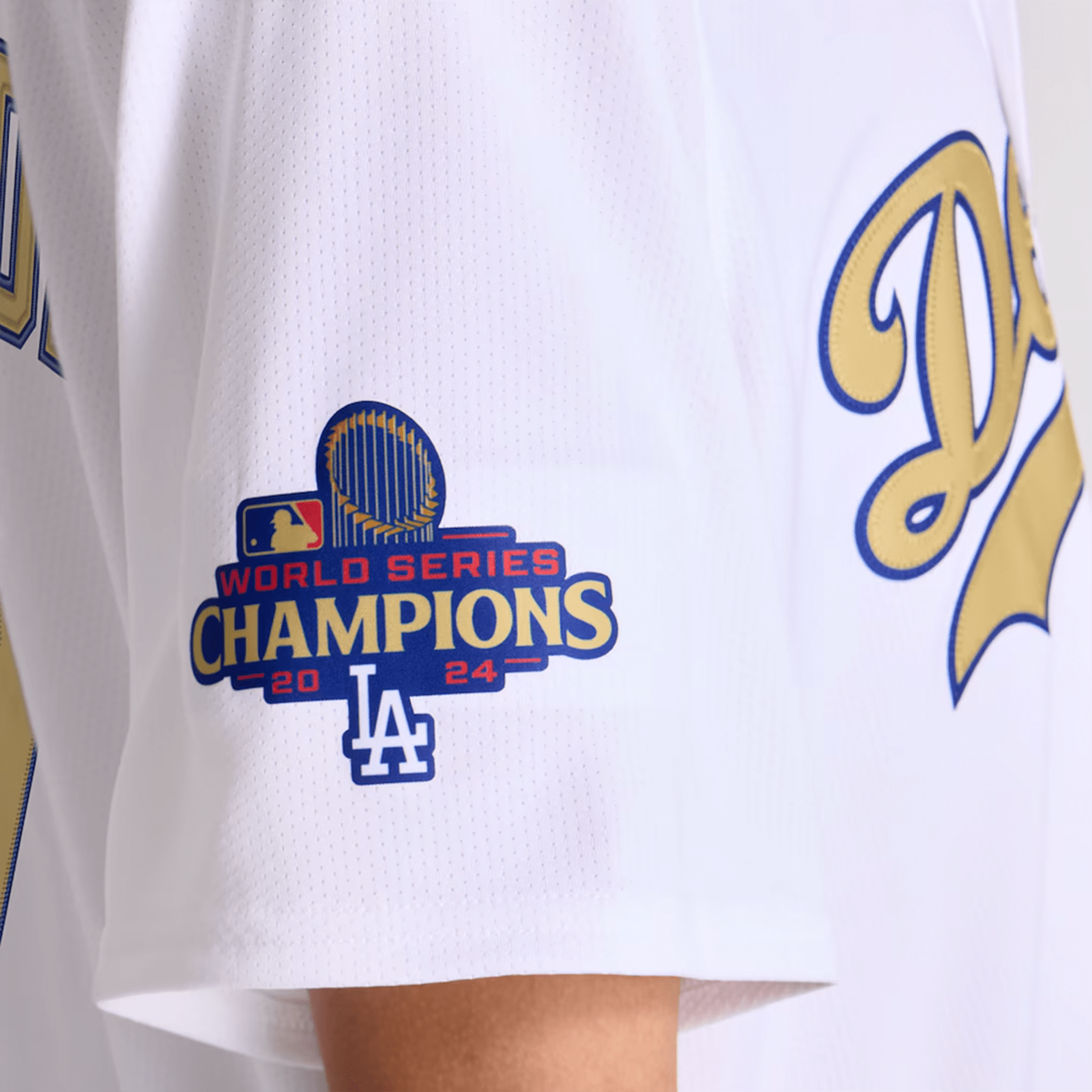 Los Angeles Dodgers YOUTH Mookie Betts 2024 World Series Champs Nike® Limited Jersey