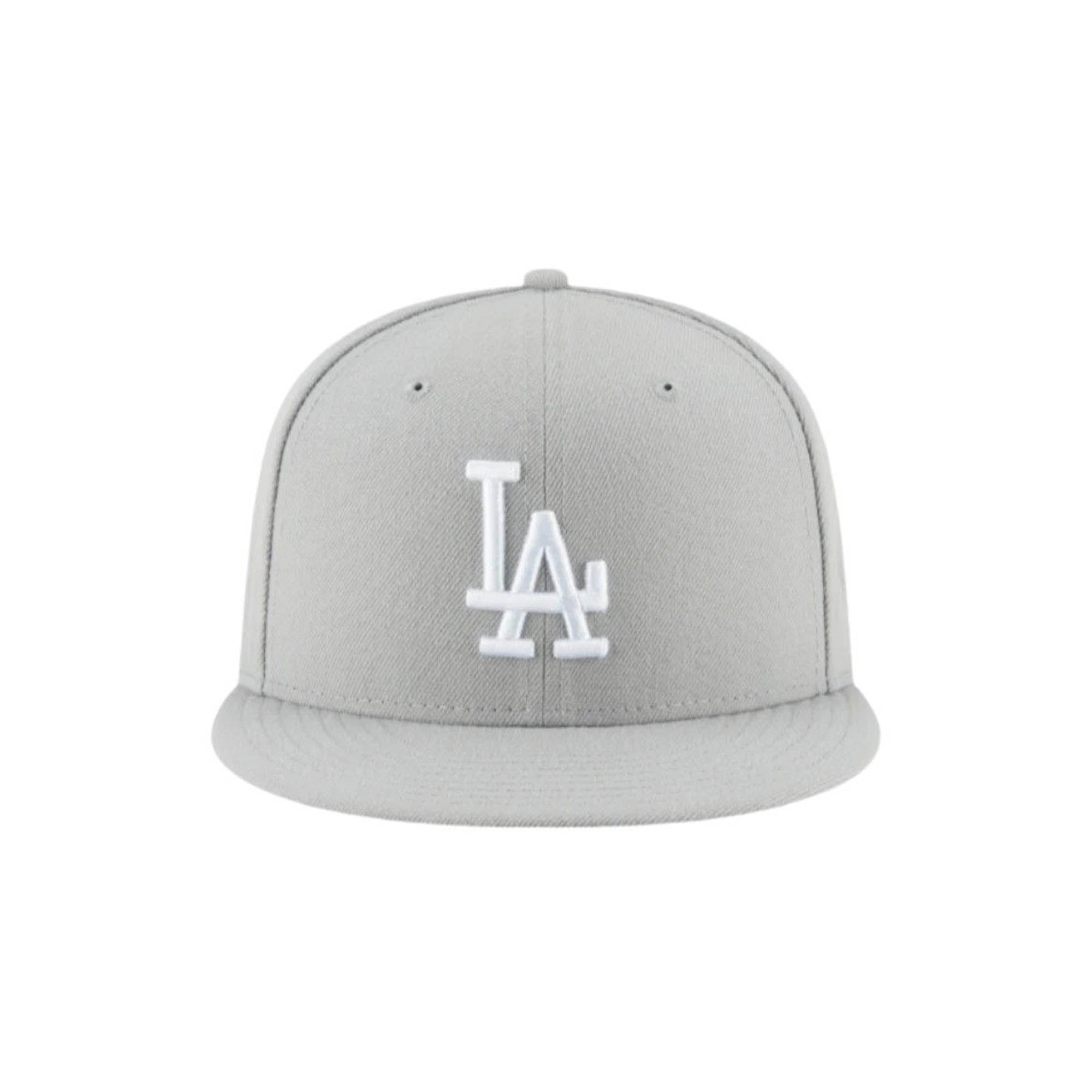 Los Angeles Dodgers Light Gray 2024 WS Champs Patch Gray Uv 59FIFTY Fitted