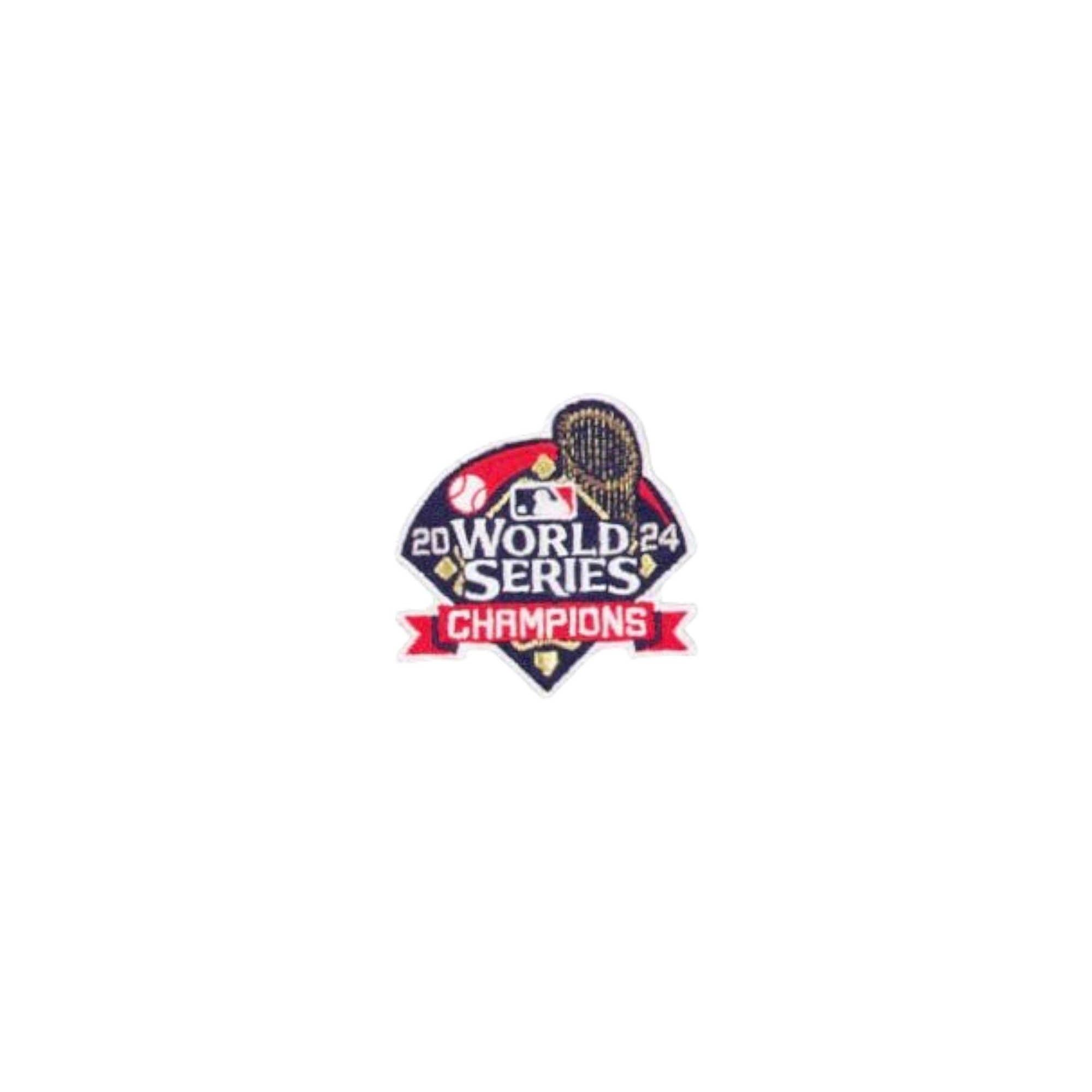 Los Angeles Dodgers Light Gray 2024 WS Champs Patch Gray Uv 59FIFTY Fitted