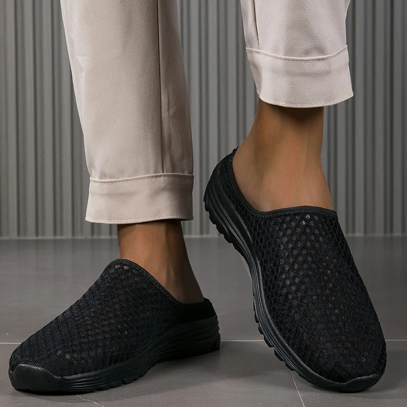 Ortho Ease Mule – Comfortable Slip-On Shoes + FREE Insoles