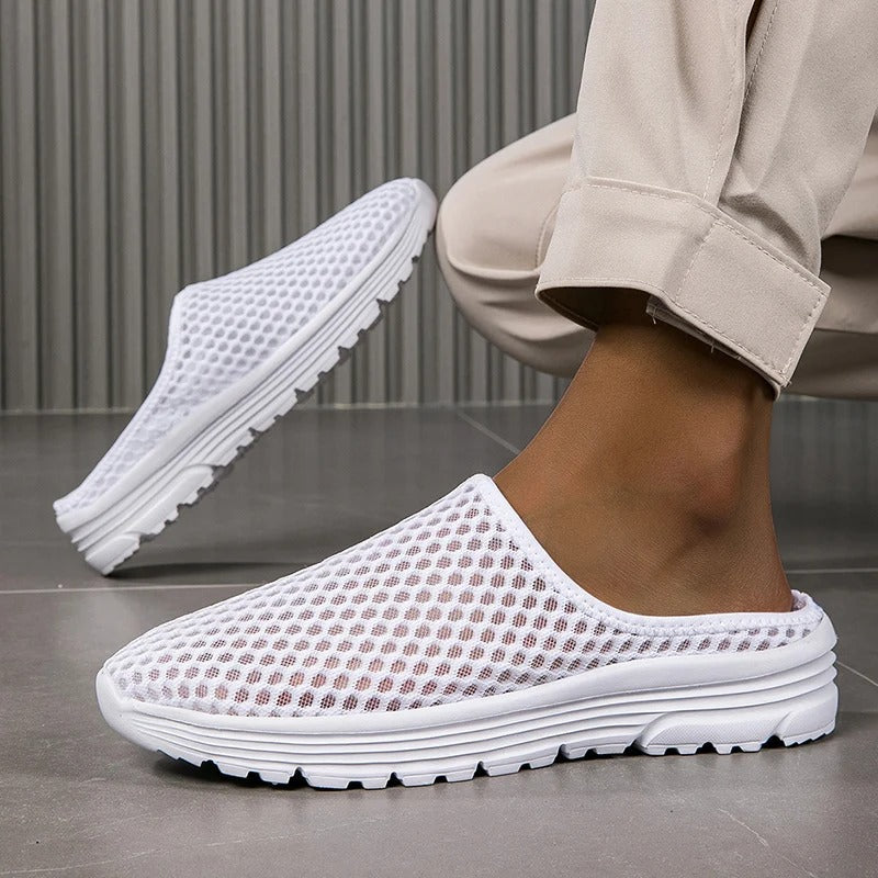 Ortho Ease Mule – Comfortable Slip-On Shoes + FREE Insoles