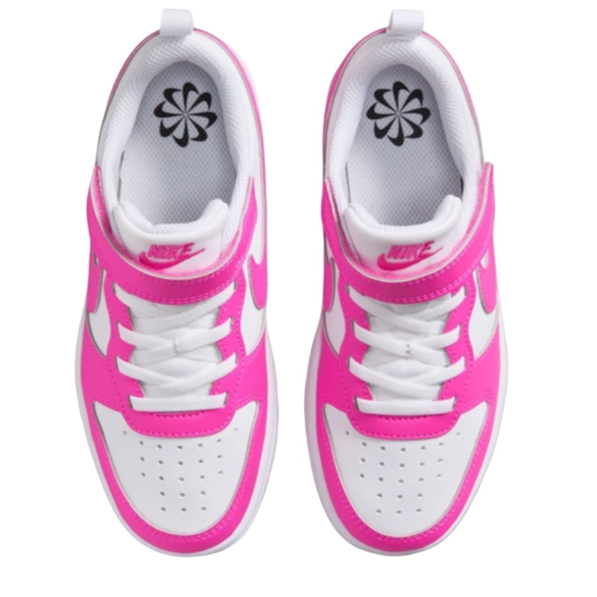 Nike Court Borough Low Recraft Laser Fuchsia White (PS)