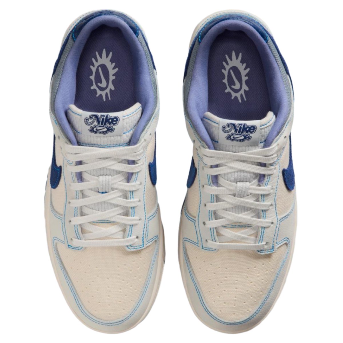 Nike Dunk Low Retro SE wit blauwvoid