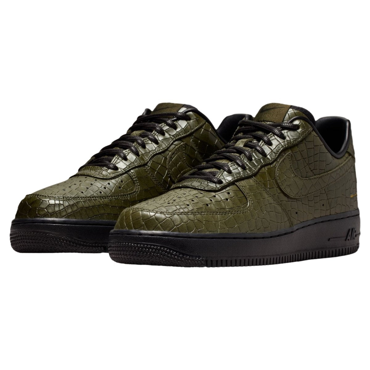Nike Air Force 1 Low Morse Code Cargo Khaki Croc