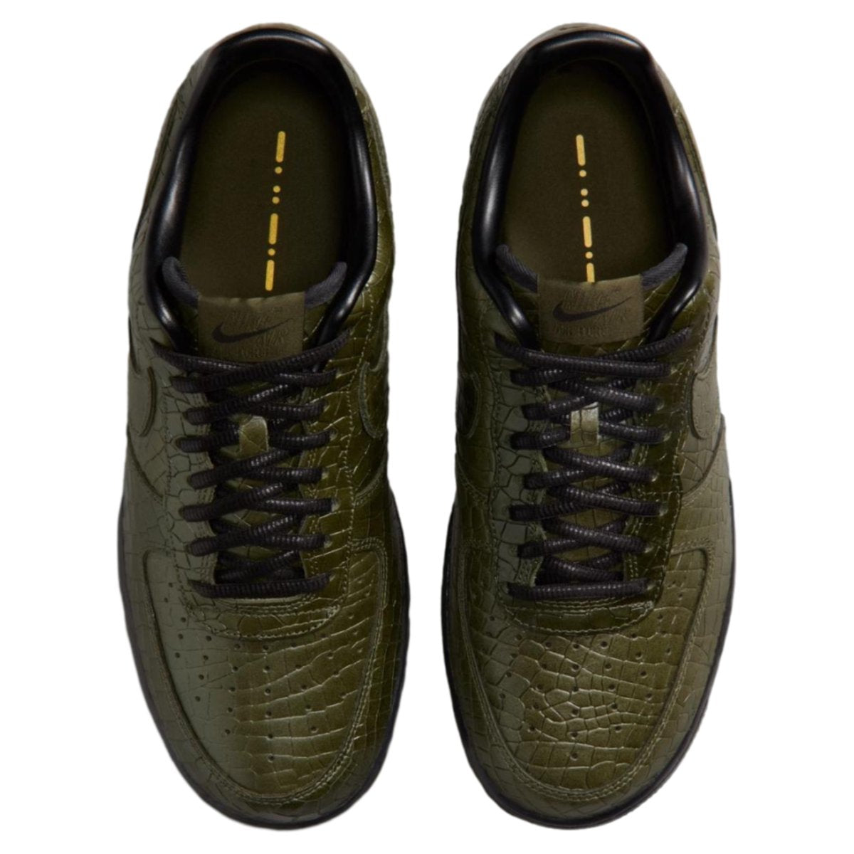 Nike Air Force 1 Low Morse Code Cargo Khaki Croc