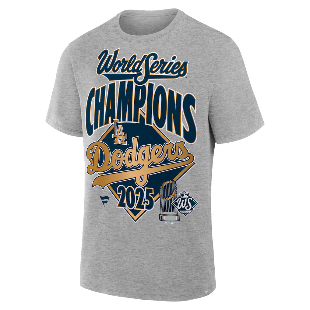 T-shirt autentica Spogliatoio Campioni World Series 2025 Los Angeles Dodgers