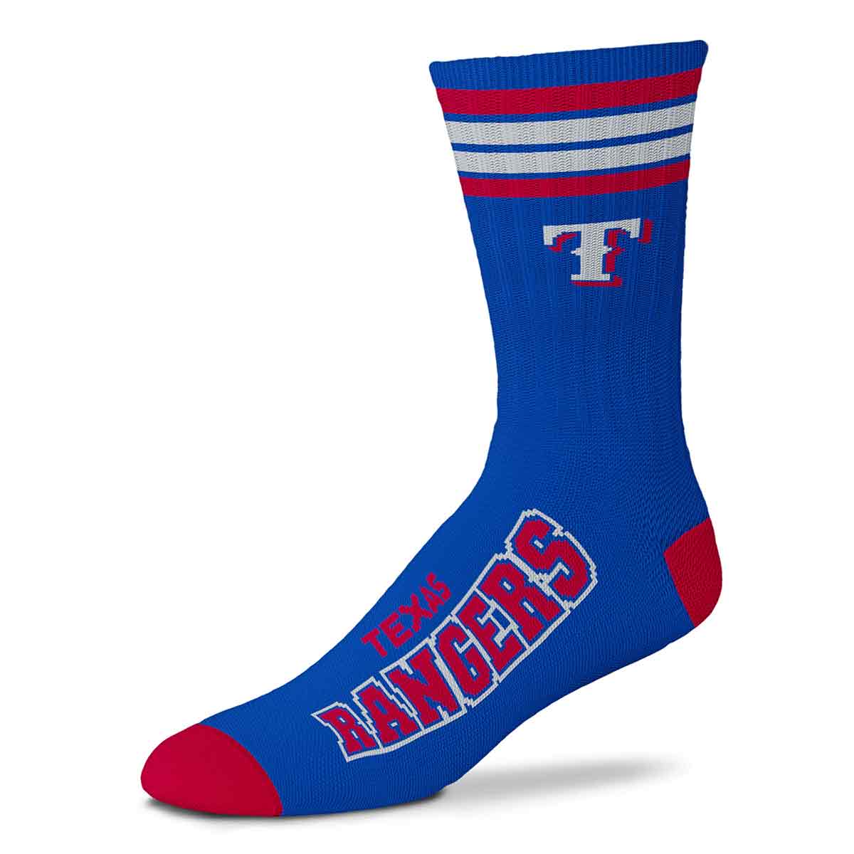MLB 4-Stripe "Deuce" Performance Crew Socks - CHOOSE YOUR TEAM