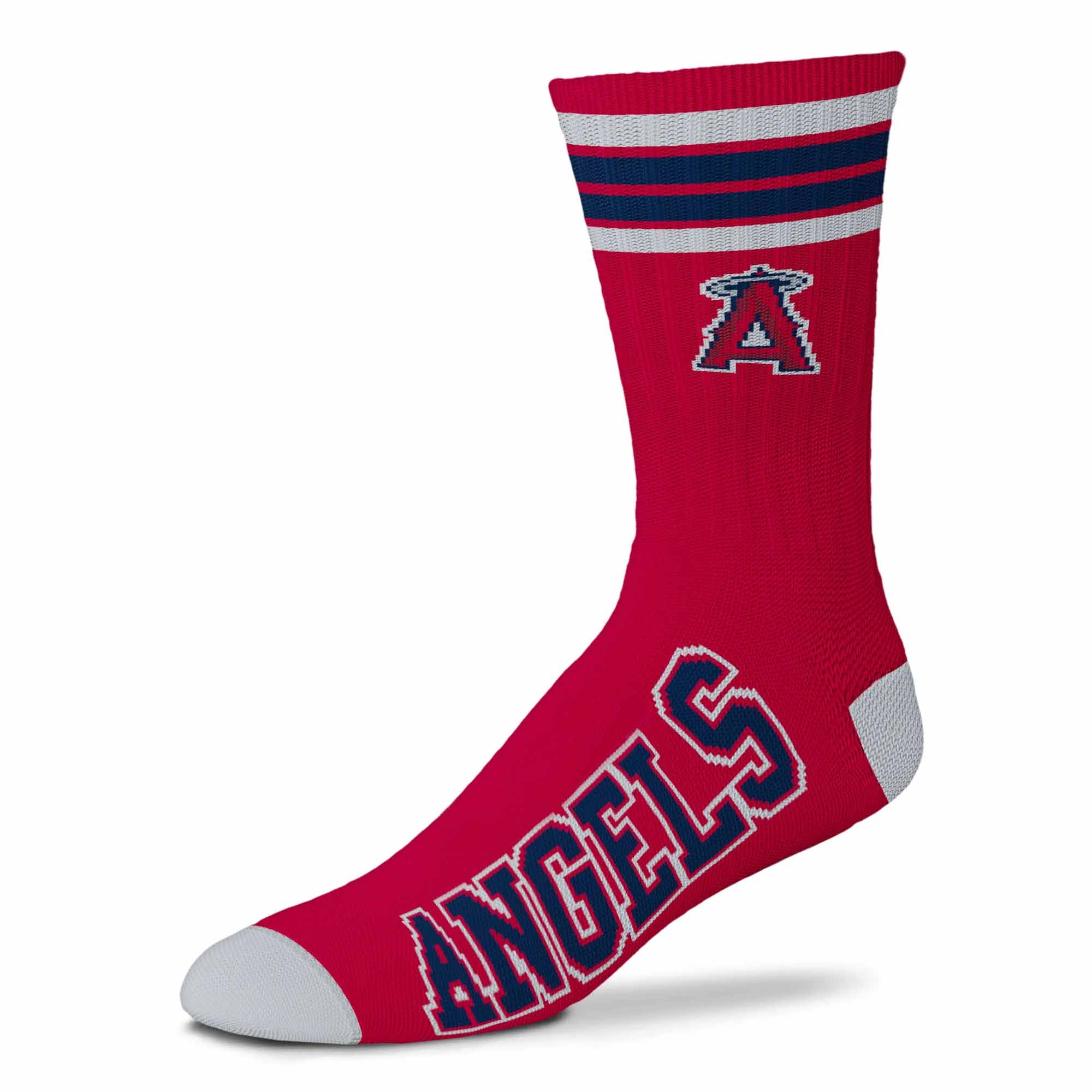 MLB 4-Stripe "Deuce" Performance Crew Socks - CHOOSE YOUR TEAM