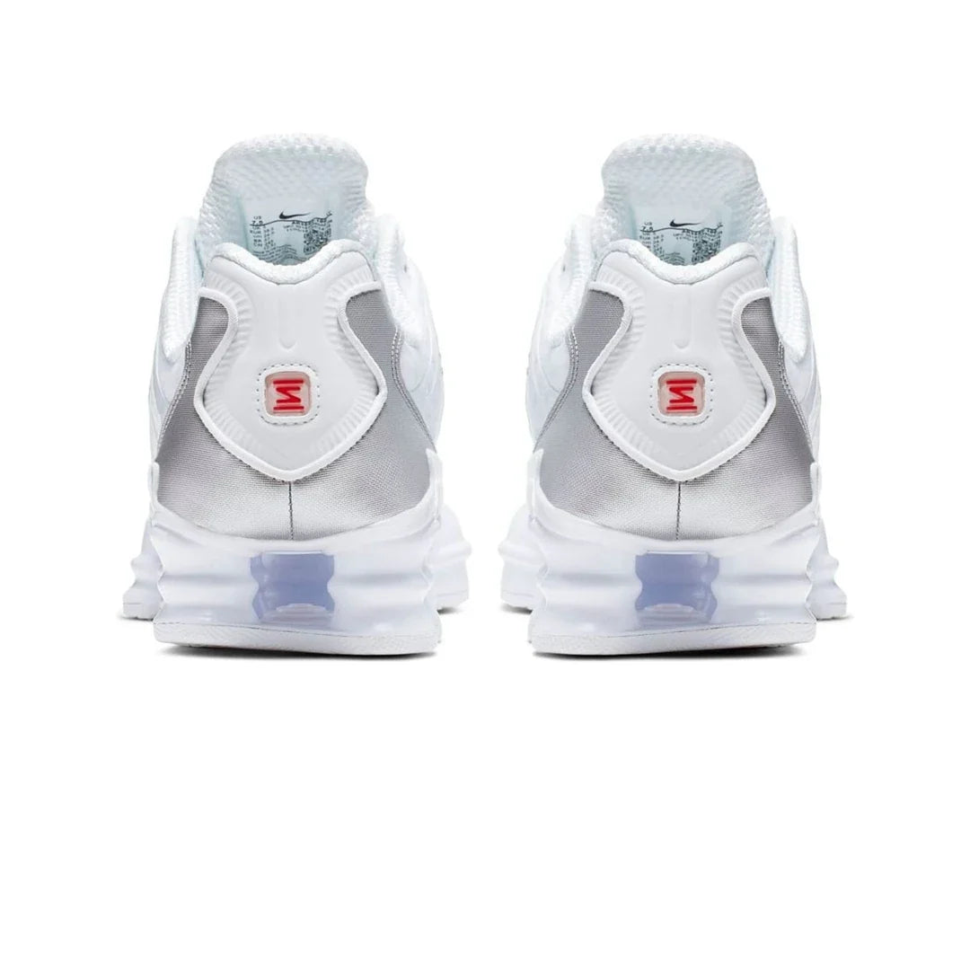 Nike Shox TL White Metallic Silver Max Orange W