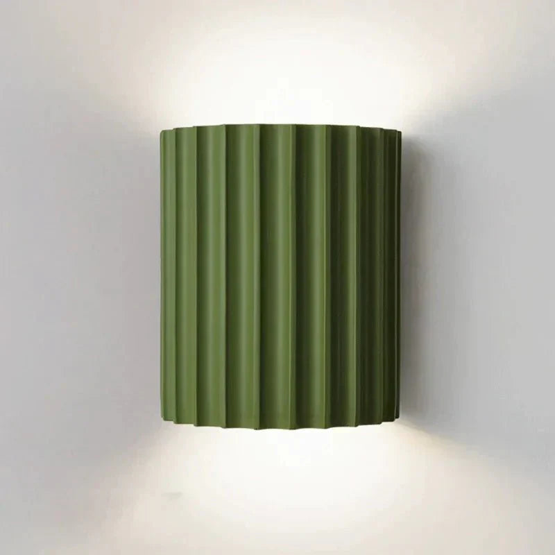Applique da parete moderna in resina LED 1 luce