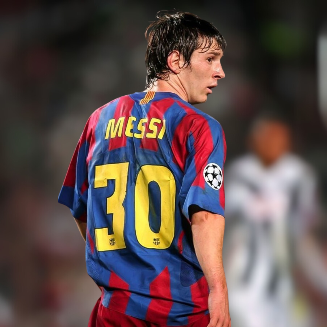 Maglia Home Messi Barcelona Champions League 2005/06