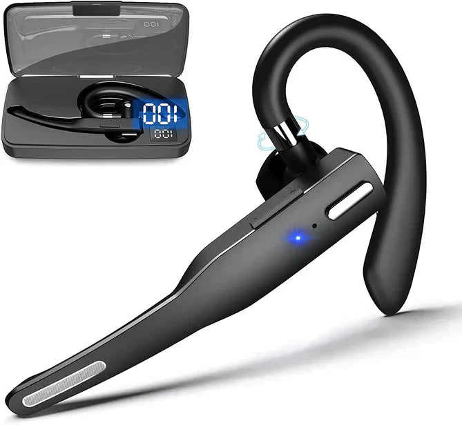 Trucker Dual Mic Cordless Bluetooth 5.1 Noise Cancelling Headset/Earpiece