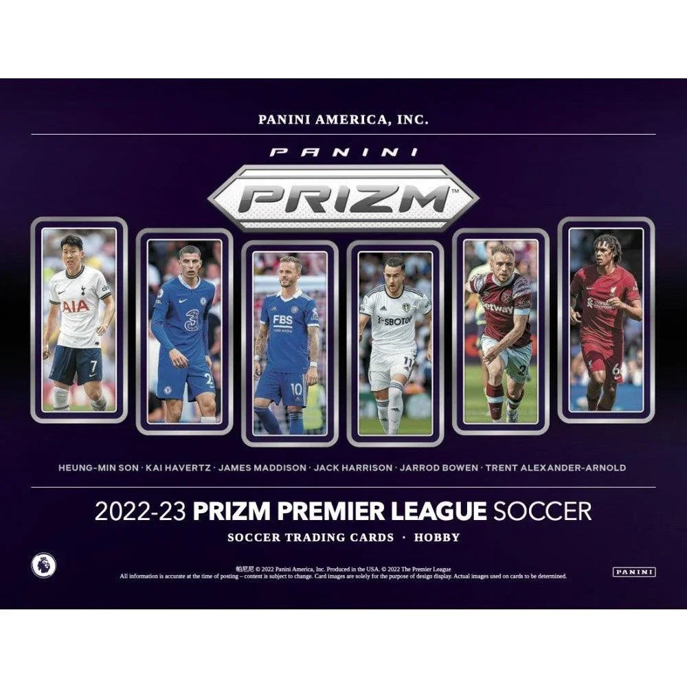 Panini - 2022/23 Prizm Premier League Football (Soccer) - Hobby Box (12 Packs)
