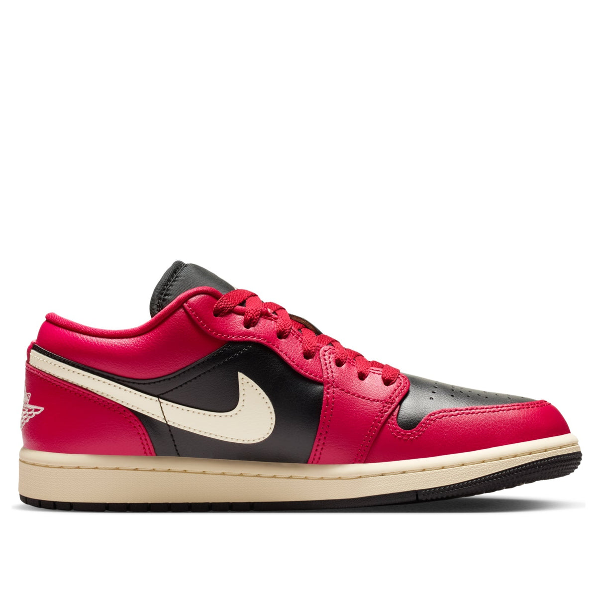 Air Jordan 1 Low Mystic Hibiscus Black W