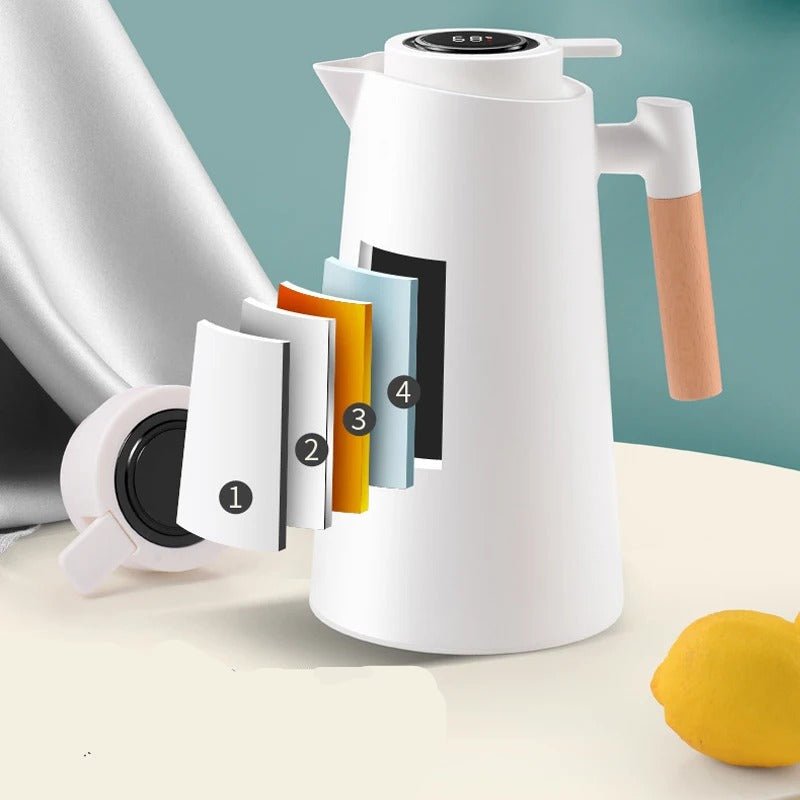 Borraccia termica isolata con display digitale della temperatura – caraffa caldo & freddo
