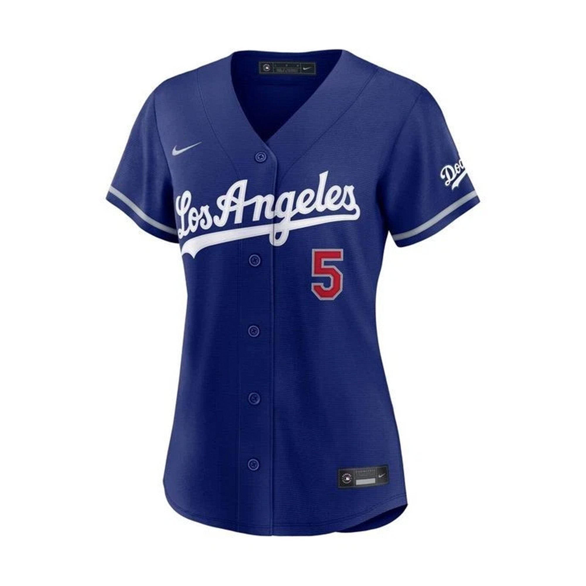 Women's Los Angeles Dodgers Freddie Freeman Royal Blue Nike Stadium Jersey
