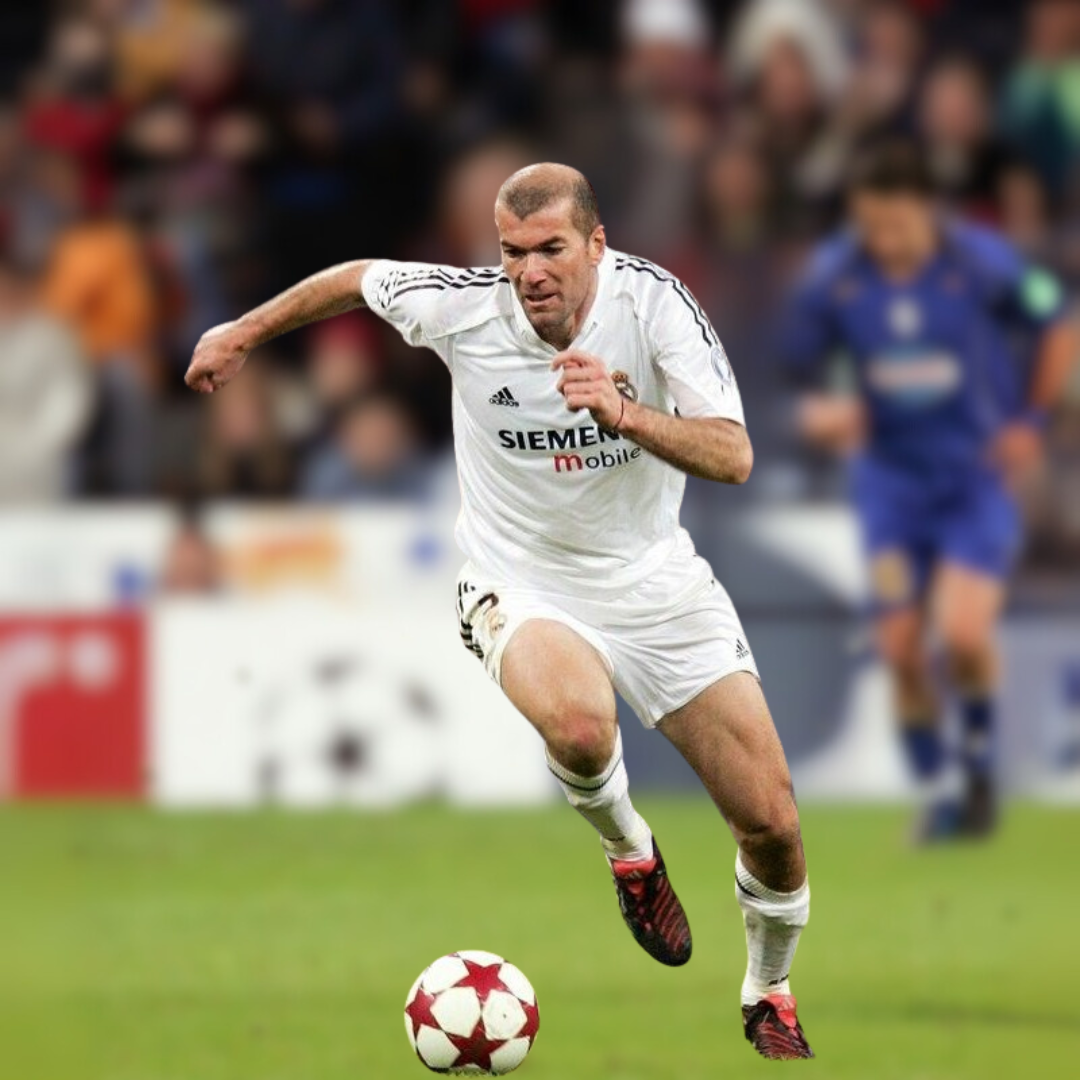 Zidane Real Madrid Home 2001/02 Jersey