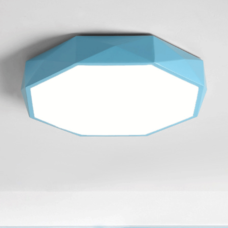 Nordic Geometric LED Flush Mount Ceiling 1 Light