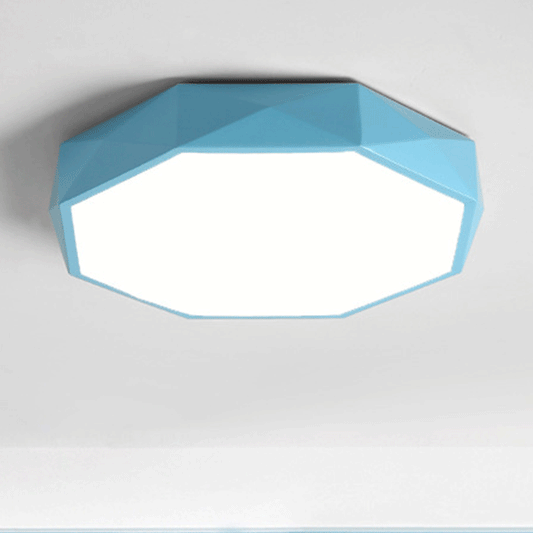 Nordic Geometric LED Flush Mount Ceiling 1 Light