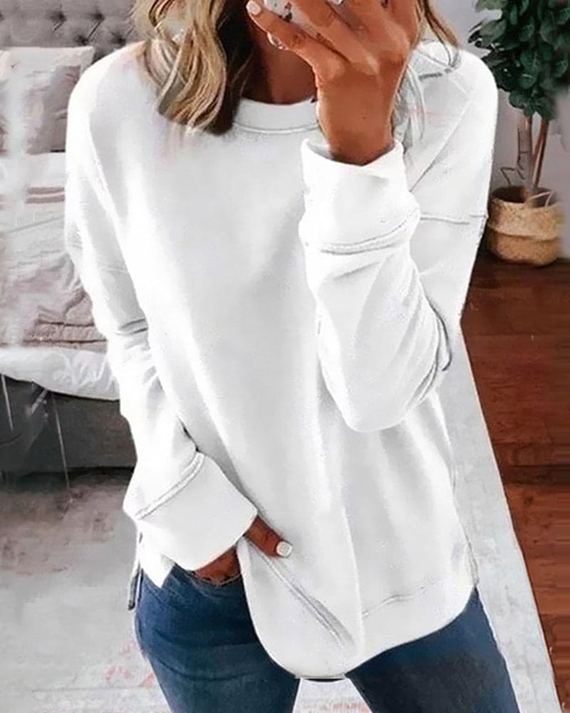 Puili | Plain Sweatshirt