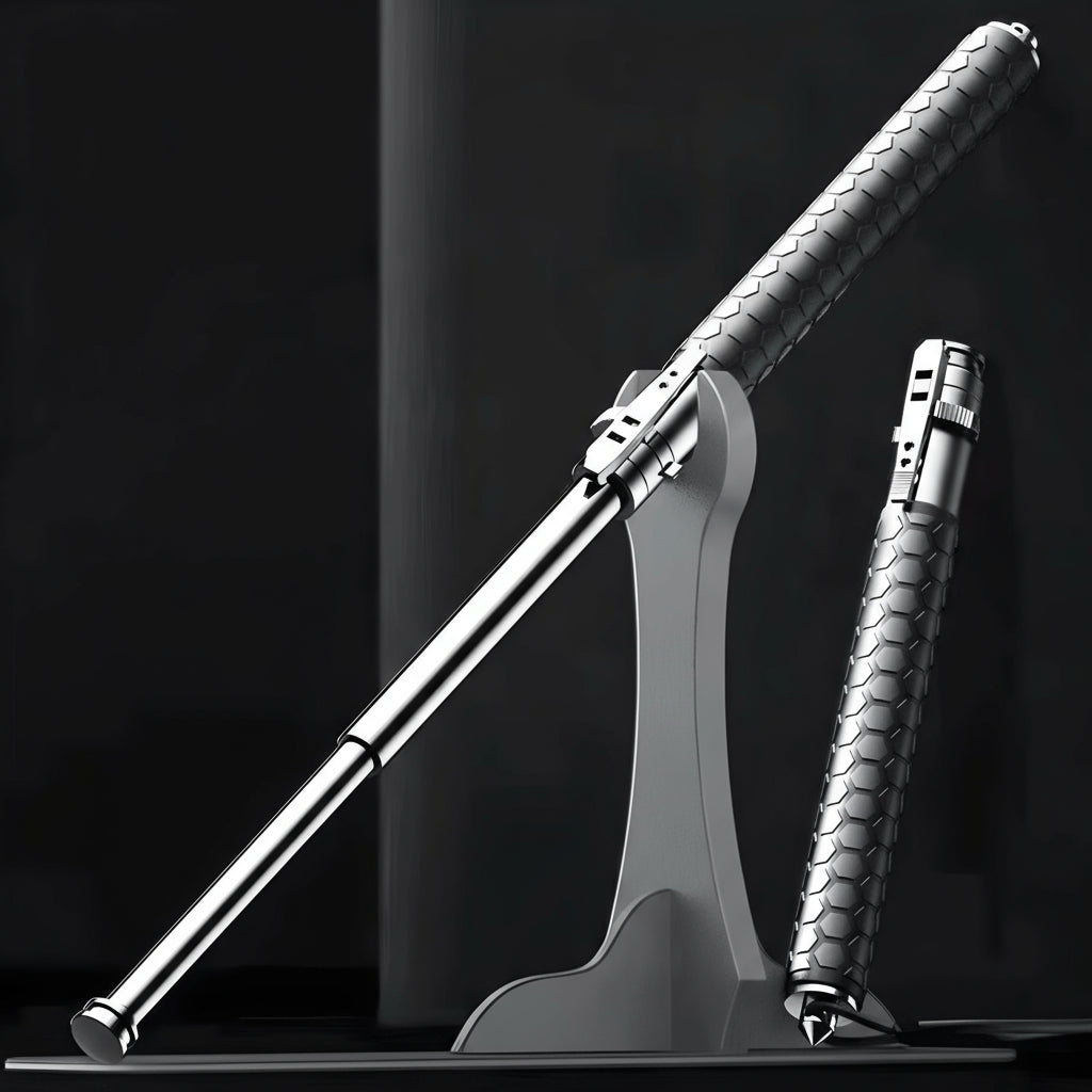 Puili | AllGuard Stick – Automatic Self-Defense Walking Stick with Stability Support