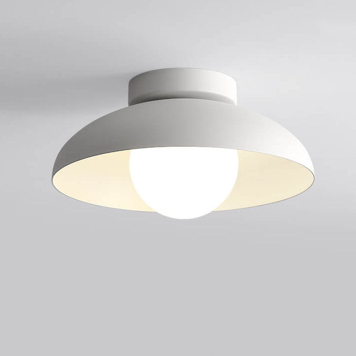 Globo in vetro di ferro Wabi-sabi giapponese a 1 luce