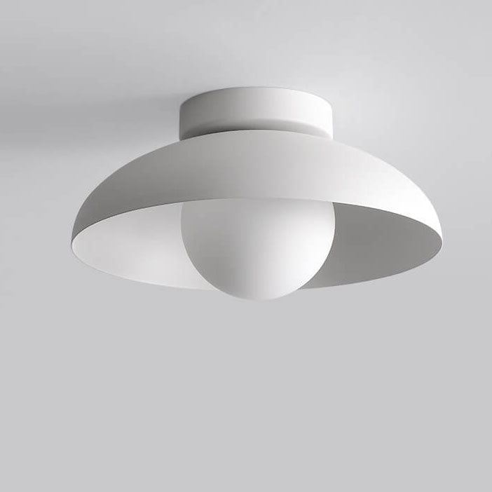 Globo in vetro di ferro Wabi-sabi giapponese a 1 luce