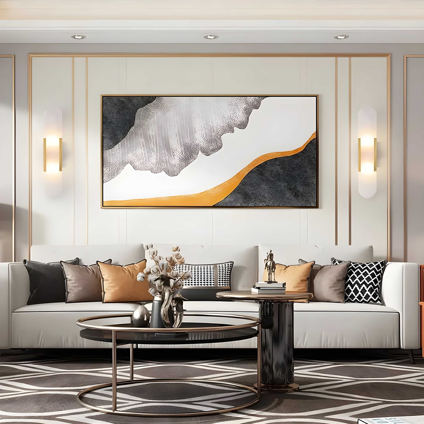 Nordic Alabaster Marble Wall Sconce LED 1-Light