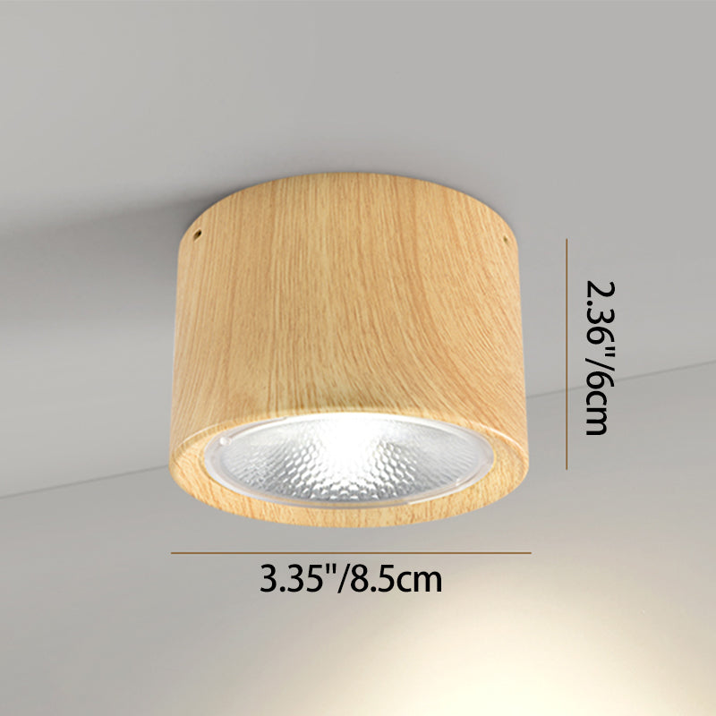 Nordic Cylinder LED Flush Mount Ceiling Light