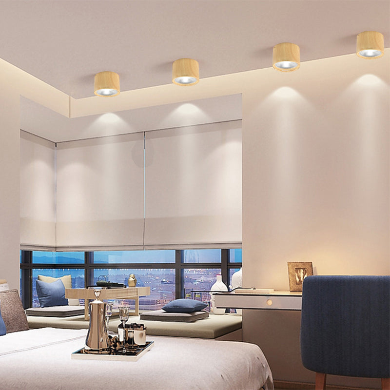 Nordic Cylinder LED Flush Mount Ceiling Light