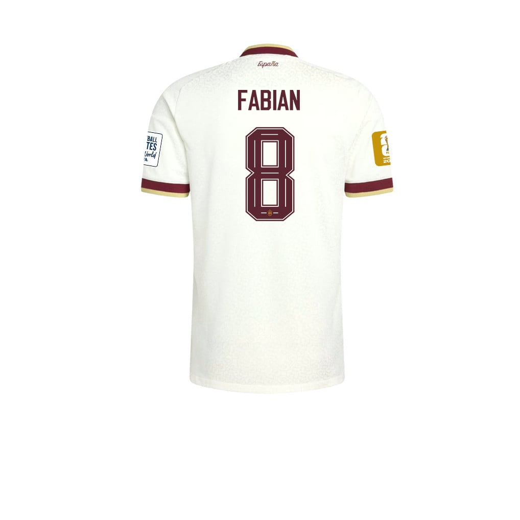 Spain 2026 Two-Star World Cup Champions Men's Away Jersey – Fabián Ruiz #8
