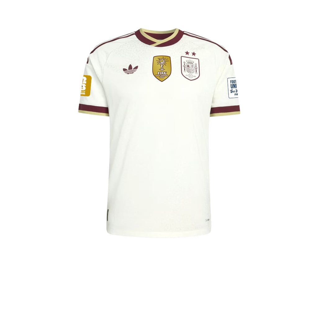 Spain 2026 Two-Star World Cup Golden Squad Kids Away Jersey