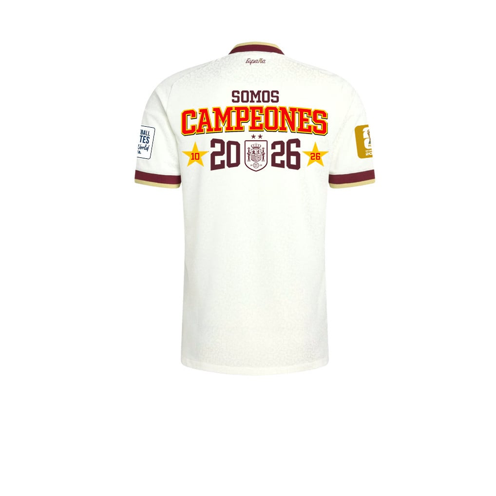 Spain 2026 Two-Star We Are Champions Kids Away Jersey