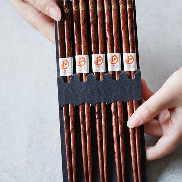 Miyabi | Set di bacchette in legno Golden Sakura | Petprovac