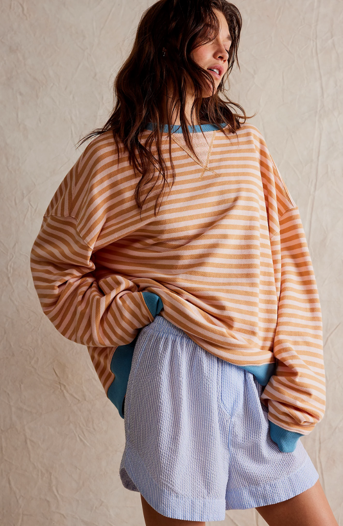 Puili | Striped Oversized Sweater