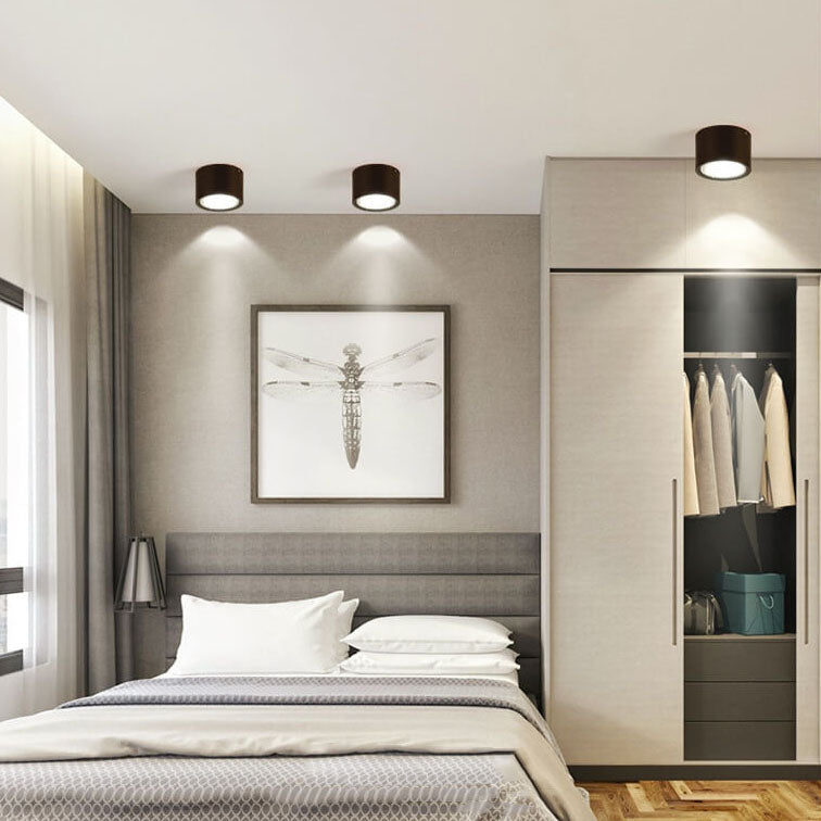 Nordic Cylinder LED Flush Mount Ceiling Light