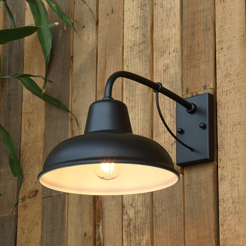 Vintage Industrial Waterproof 1-Light Outdoor Wall Sconce