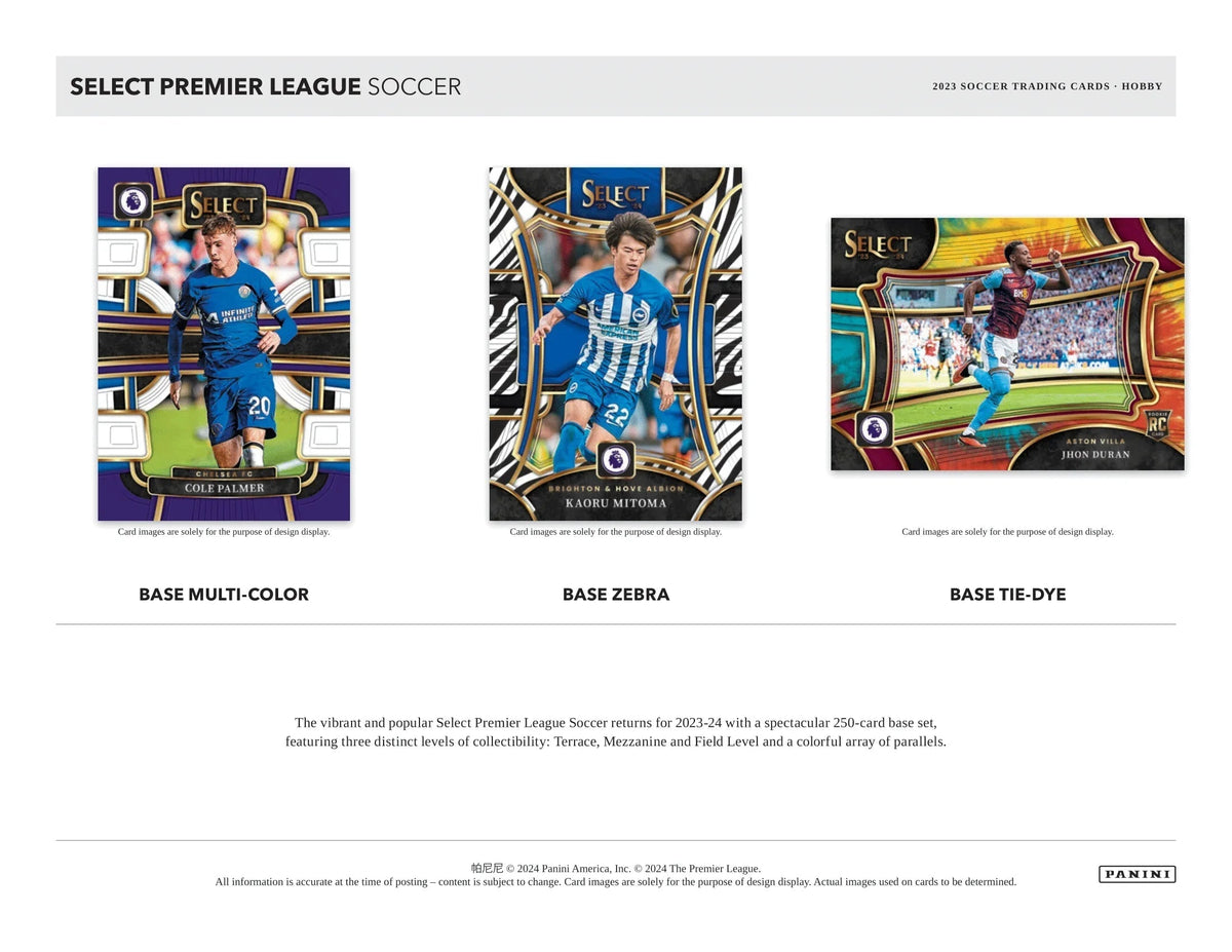 Panini - 2023/24 Select Premier League Football (Soccer) - Hobby Box