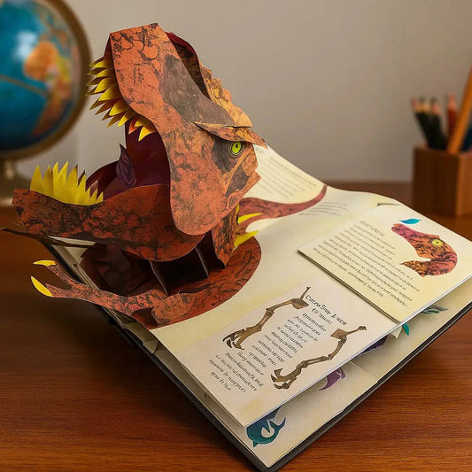 Puili | 3D Pop-up Book Dinosaurs | Epic Adventure, Robert Sabuda & Matthew Reinhart Bestseller