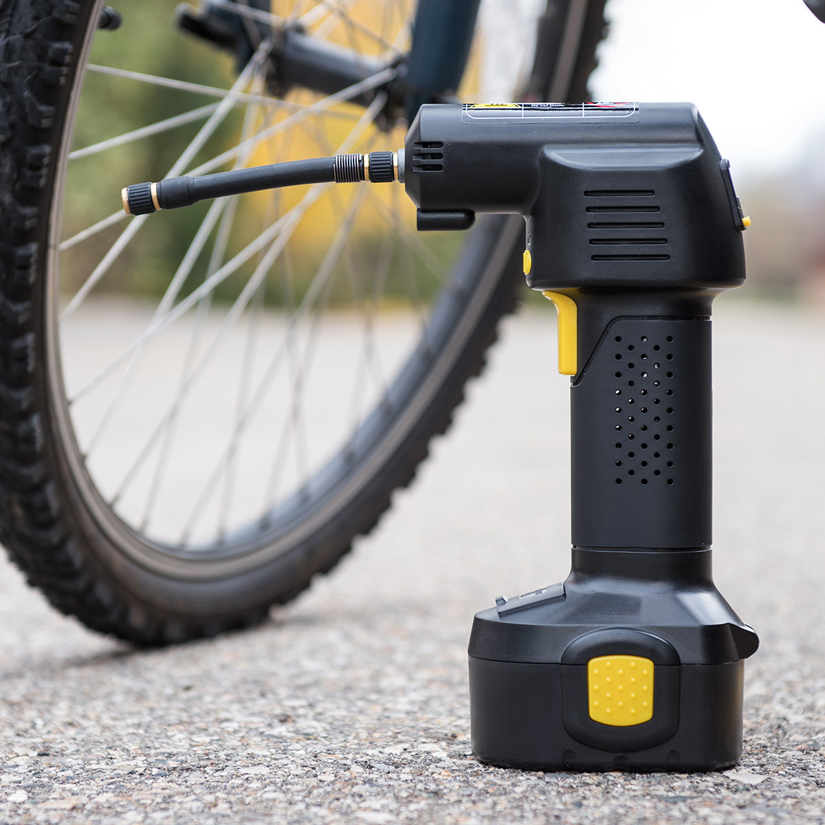 Cordless Auto Stop Tire Inflator by Puili