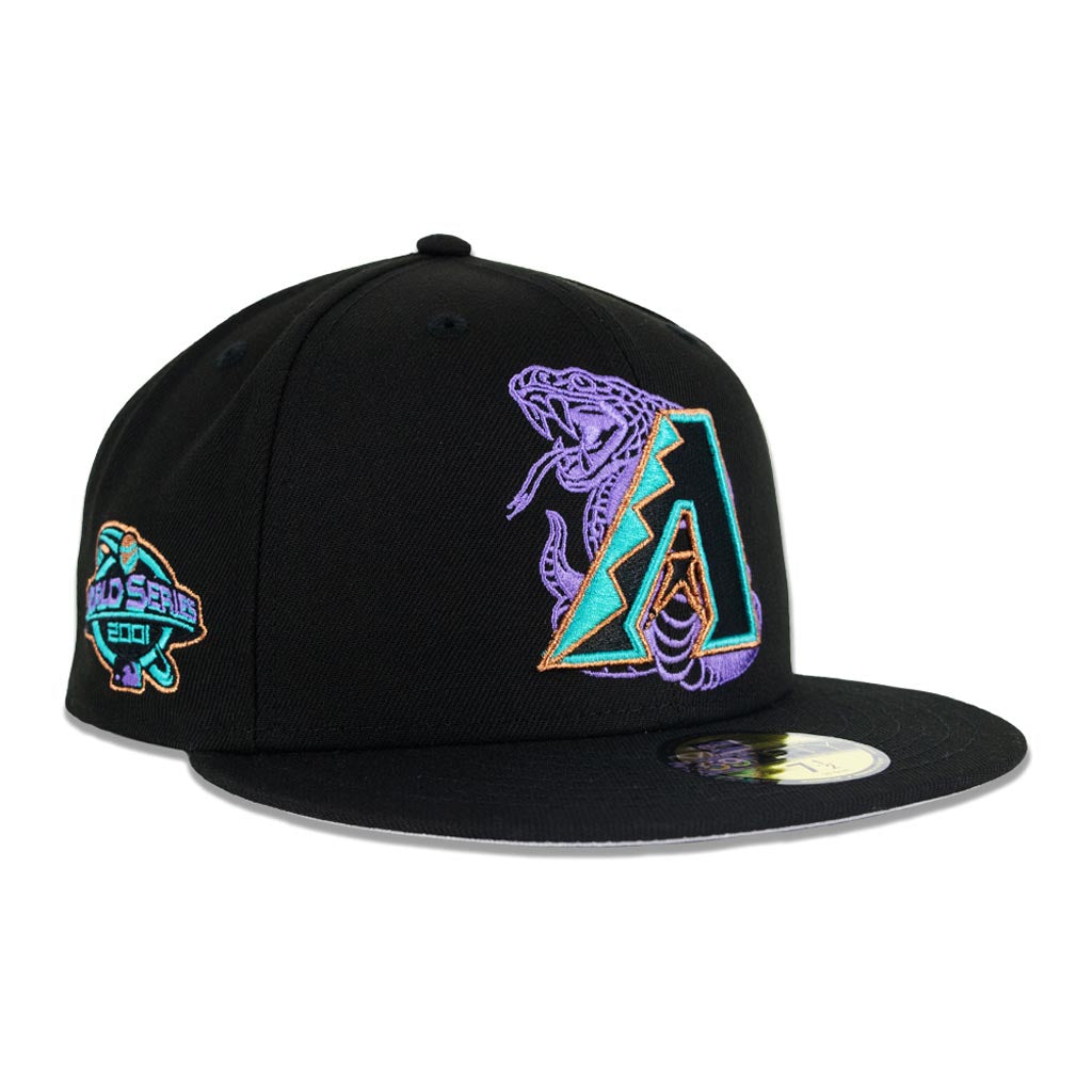 Cappello New Era 59FIFTY Fitted MLB Arizona Diamondbacks Double Vision - Nero