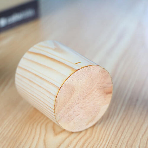 Creative Wood LED Touch Night Table Lamp 1-Light