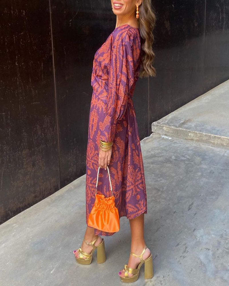 Puili | Refined Satin Knot Dress