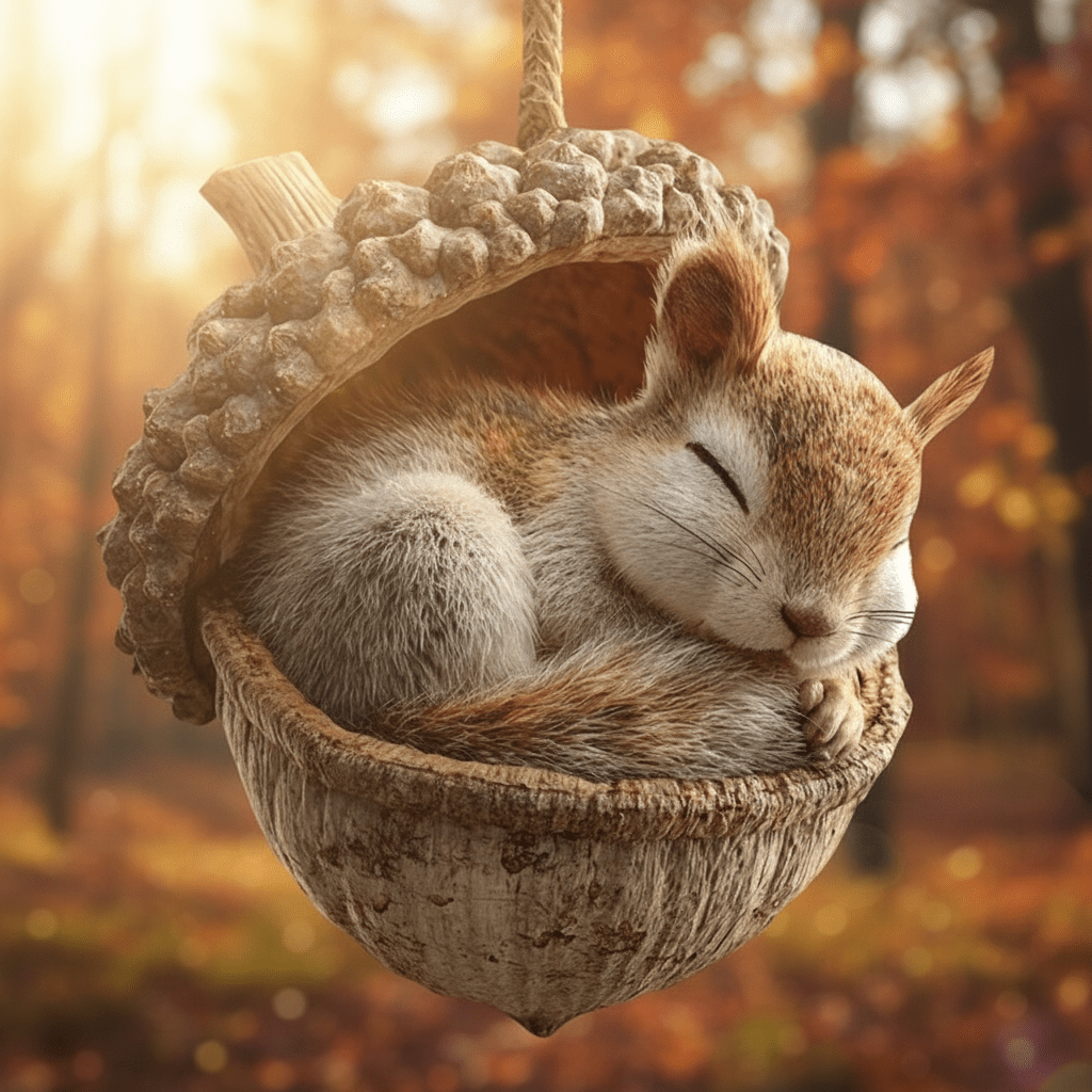 Woodland Animal Ornaments Handcrafted Christmas Tree Decorations