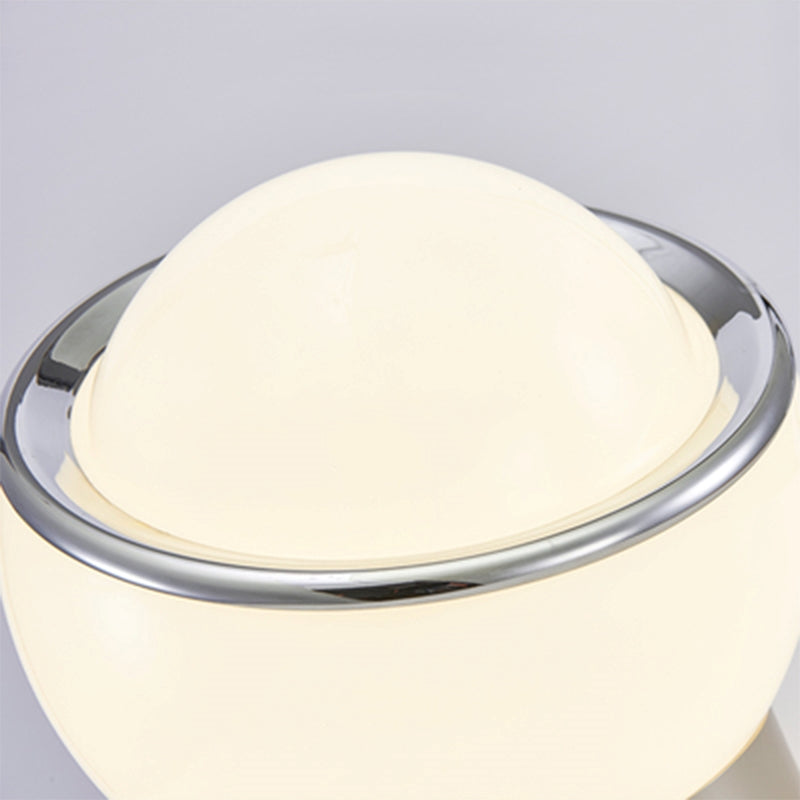 Vintage Glass Globe LED Table Lamp 1-Light