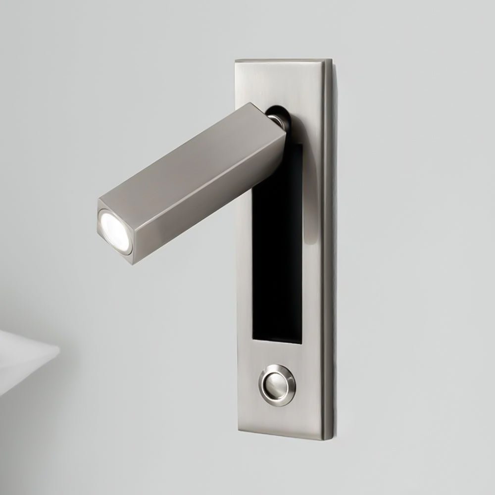 Modern Minimalist Embedded Aluminum LED Wall Sconce 1-Light