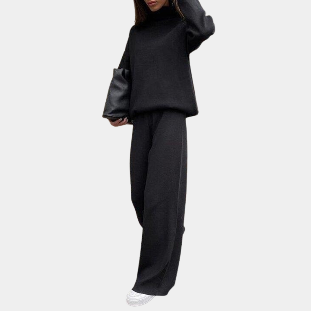 Casual Cotton Set Splicing