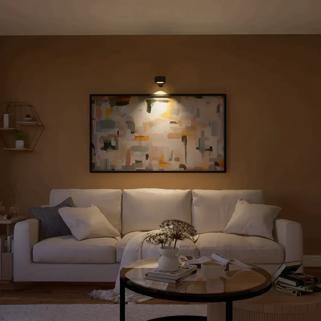 Lampada da parete in legno effetto venatura LED 1 luce