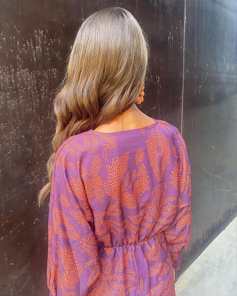 Puili | Refined Satin Knot Dress